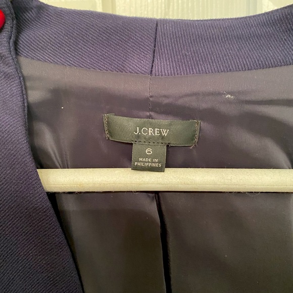 Beautiful Navy Blue J. Crew Blazer - Picture 2 of 2
